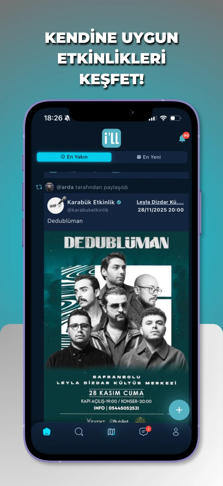 Kendine Uygun Etkinlikleri Keşfet